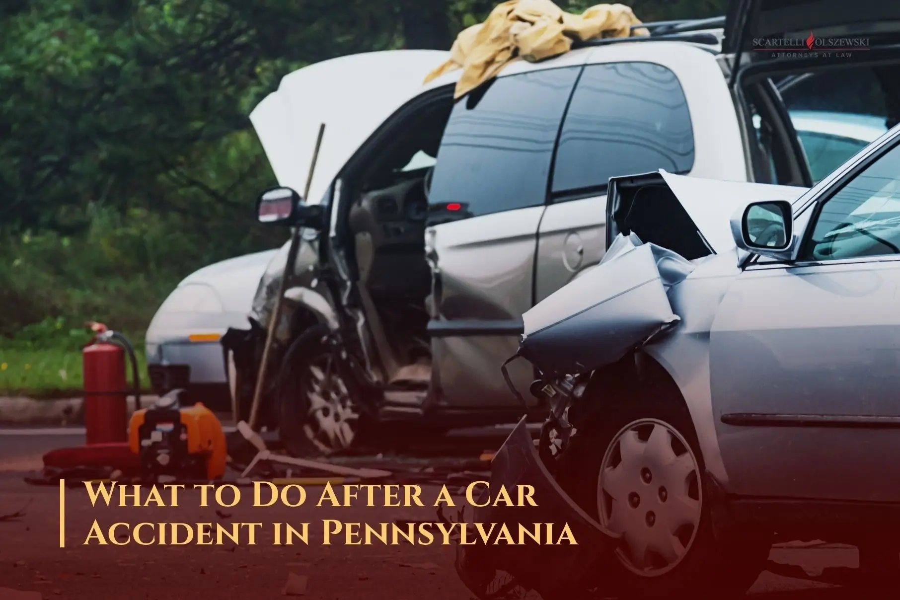 What to do after a car accident in pennsylvania