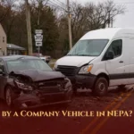 Hit by a company vehicle in nepa